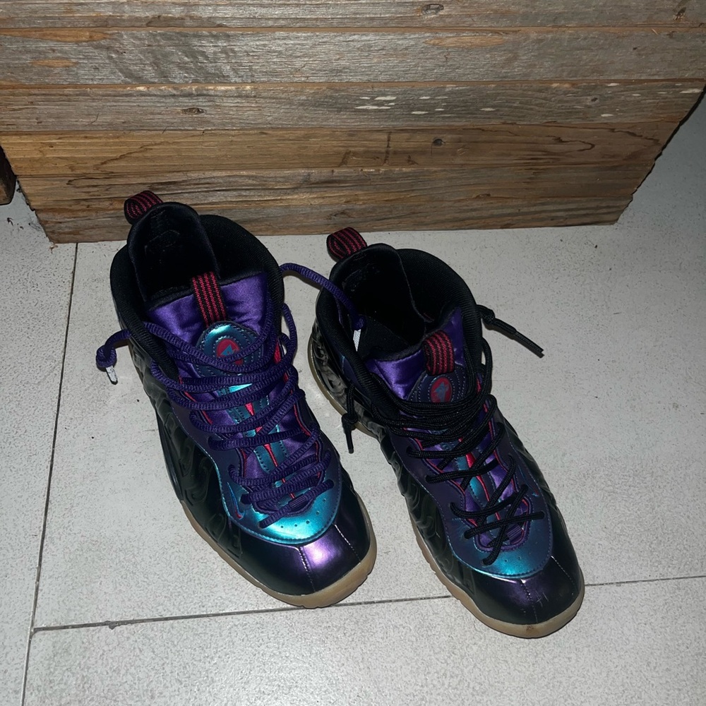 Jordan Sneakers purple foam posites